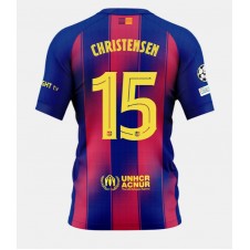 Barcelona Andreas Christensen #15 Hjemmedrakt 2025-26 Kortermet